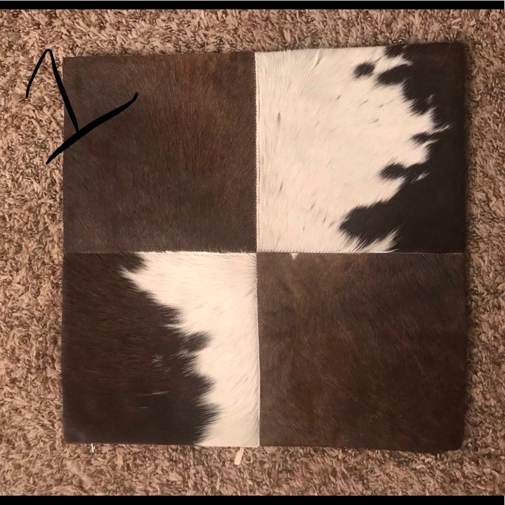 Cowhide Pillow Cases